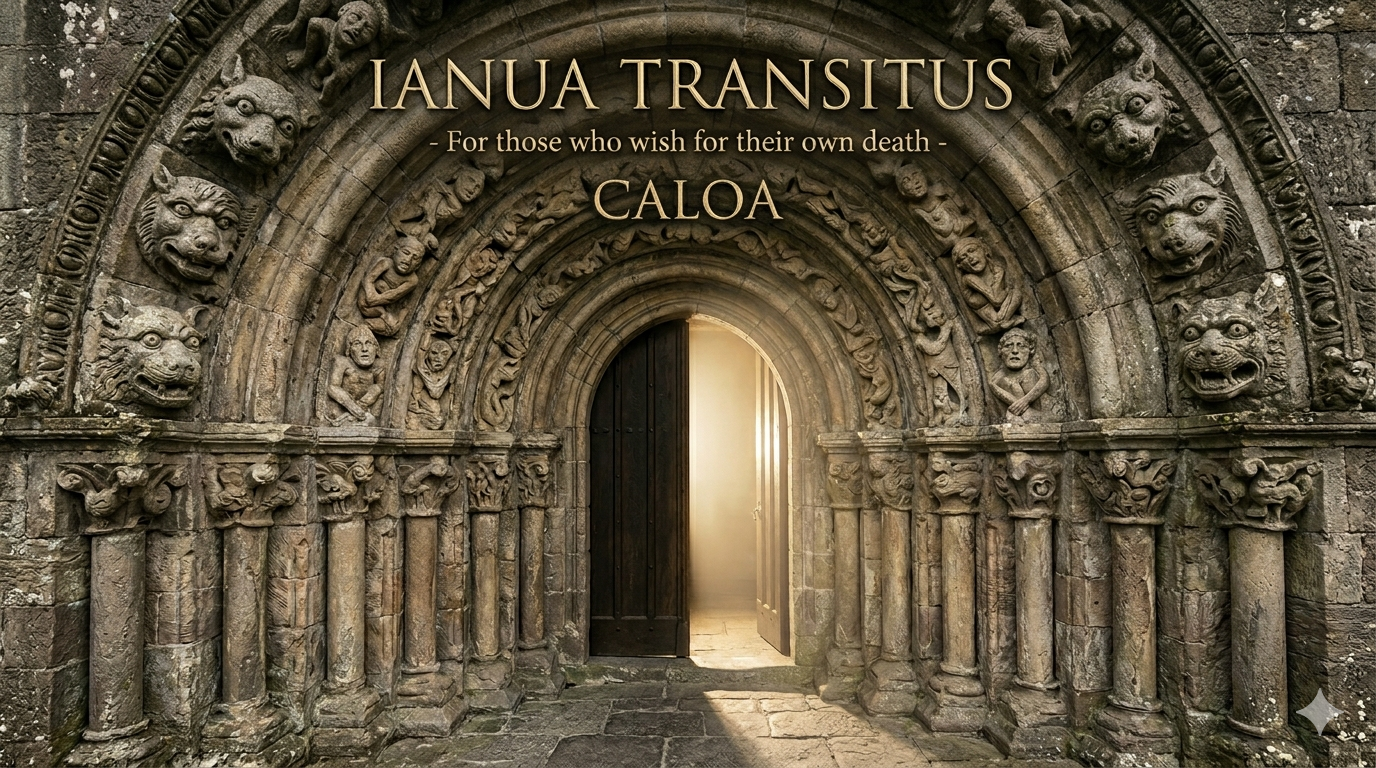 Ianua Transitus – For those who wish for their own death – （移行の扉 – 自らの死を望む者たちへ -）A.D.2026.04.16