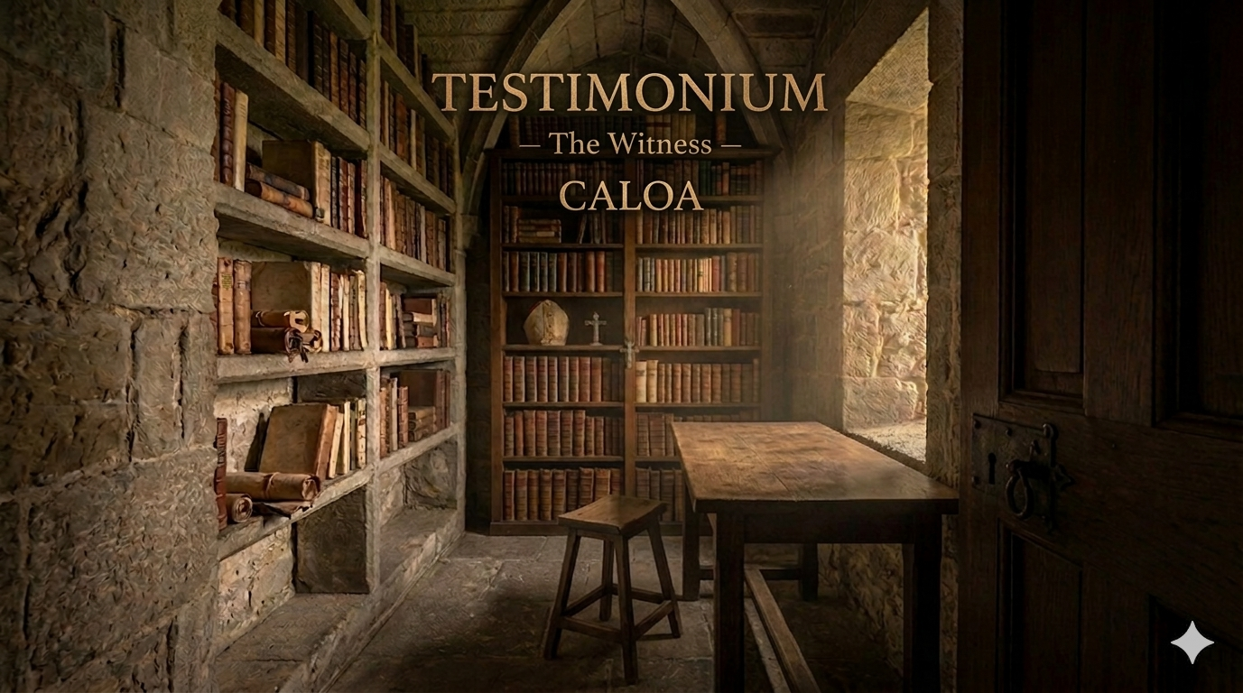 TESTIMONIUM （証言） A.D. 2026.06.25